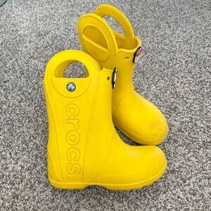 Size 13 / Girls Crocs Rain Boots